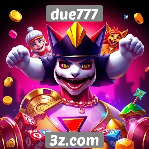 Diversidade de jogos disponíveis no site due777