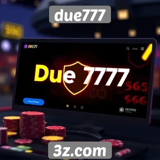 Avaliação da segurança no site de jogos due777