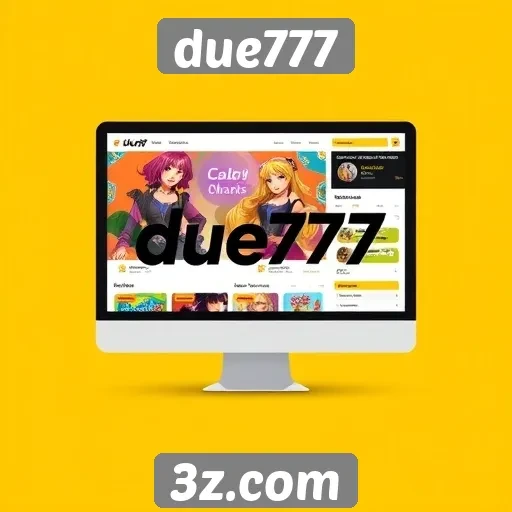 Usabilidade da interface do site due777